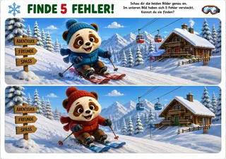 Vorschau: Fehlerbild Skitag